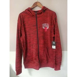 Chicago Bulls Hoodie Sweater Red Men's Medium